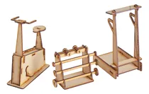Comprar Muebles Casita De Muñecas Grandes! Combo Gym Gimnasio!