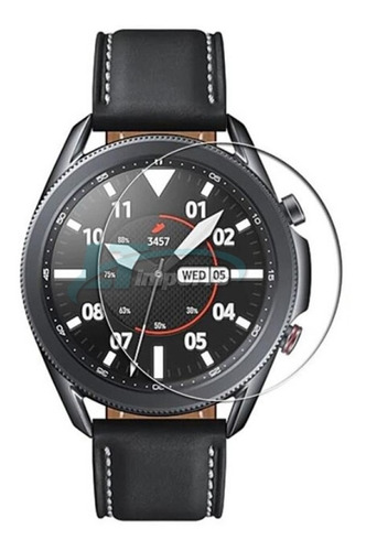 Imagem 1 de 2 de Película De Vidro Compatível Com Samsung Galaxy Watch 3 45mm