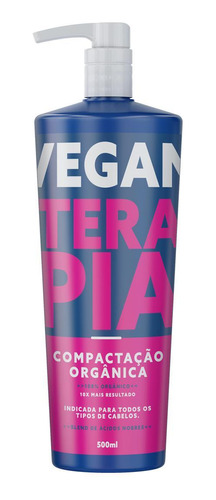 Nova Veganterapia A Melhor Progressiva Orgânica - 500ml