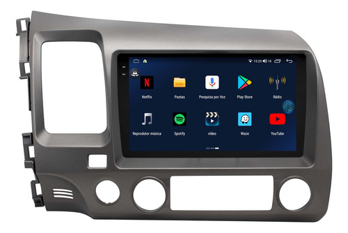 Multimidia New Civic G8 Proton G3 Android 6gb 64gb Voz 9p 4g