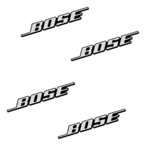 4 Emblemas Bose Para Bocina Mazda