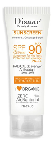 Crema Hidratante Facial Con Protección Solar Spf90 40 G