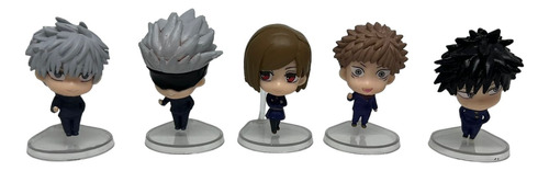 Set X5 Mini Muñecos Personajes Jujutsu Kaisen