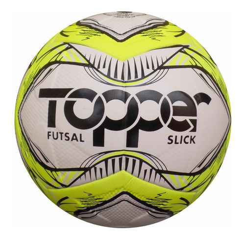 Bola Futebol Futsal Salão Topper Slick Oficial Amarelo