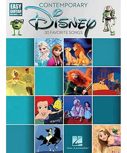 Disney Contemporáneo: Easy Guitar With Tab