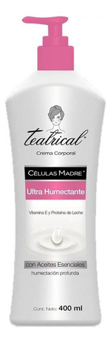 Crema Corporal Teatrical Celulas Madre Ultra Humectante 400ml