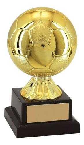 Trofeu 600023 Bola De Ouro Vitória Melhor Jogador Bola Cheia