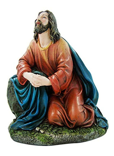 Jesucristo Agonía En La Estatua Del Jardín, 5 1/2 Pulgadas