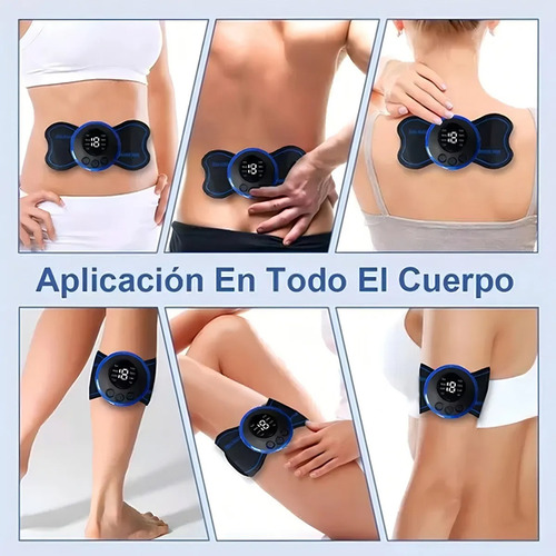 Mini Masajeador Eléctrico Corporal Portátil Con