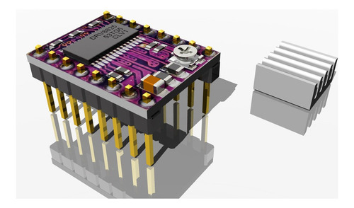 . 4 Pzas Driver Drv8825 Motor Pasos 3d Cnc Arduino +