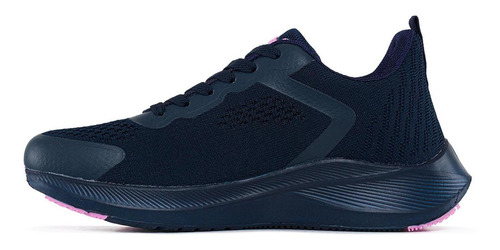 Imagen 4 de 8 de Tenis Comanny Azul Osc Para Mujer Croydon