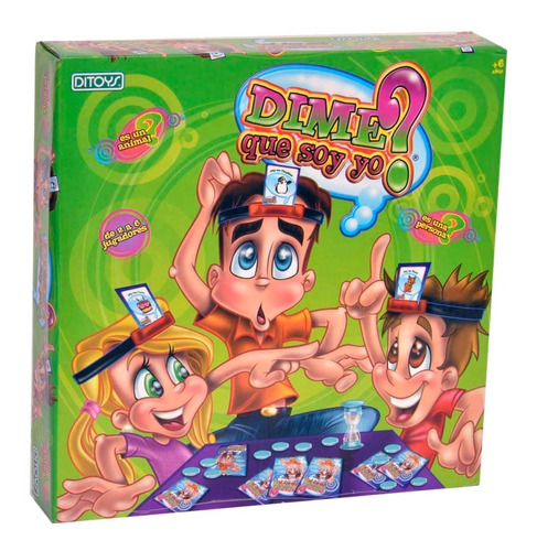 Juego De Mesa Dime Que Soy Yo Juguete Ditoys Original