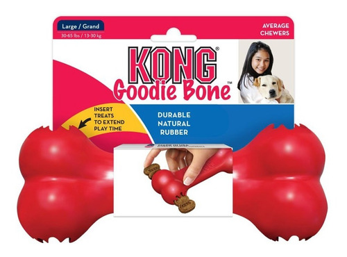 Juguete Rellenable Para Perros Kong Goodie Bone - Large