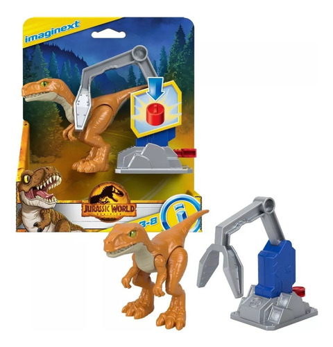 Imaginext Jurassic World Captura De Atrociraptor