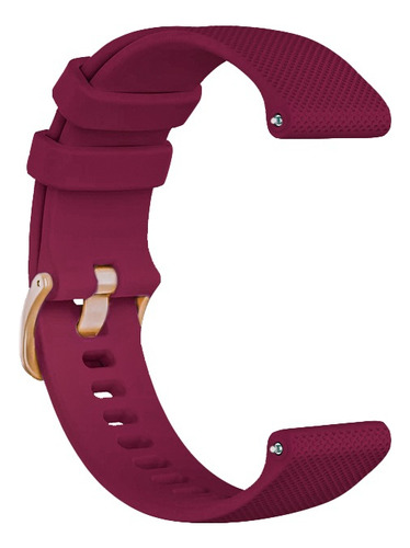 Correa Deportiva Hebilla Rosa Para Fossil Sport 41mm