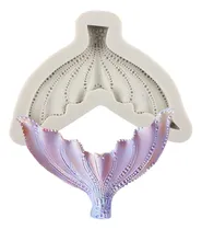 Comprar Molde De Cola De Sirena Yanqinms Silicona 3d Fondant Sirdant