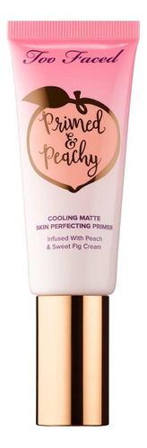 Too Faced Primed & Peachy Cooling Matte Perfection Primer Tom Do Primer Rose