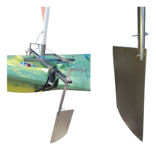 Imagen 4 de 6 de Vela Para Kayak Kit Completo - Adaptable A Kayaks Simples