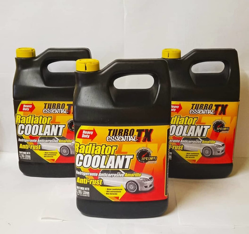 Refrigerante Anticorrosivo Amarillo. Turbo Tx Essential