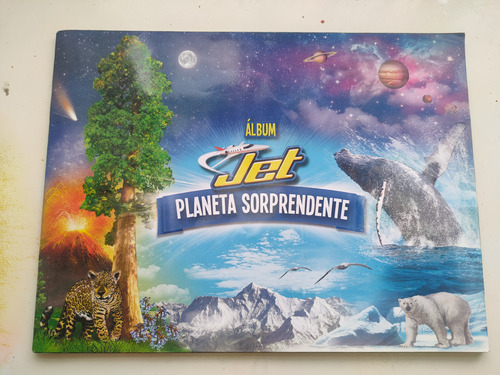 Álbum Planeta Sorprendente Jet Lleno