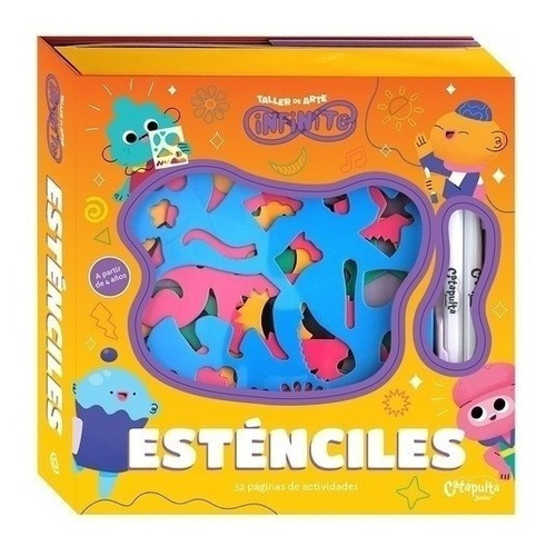 Libro Esténciles - Taller De Arte Infitnito - Catapulta