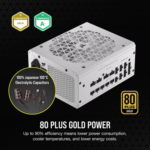 Fuente De Poder Corsair Rm1200x Modular 1200w 80 Plus Gold
