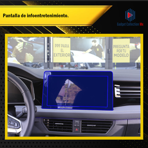 Protector Interior Kit Ppf Para Vw Jetta Comfortline 2025 Color Transparente