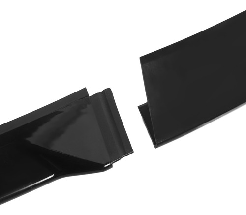 Alerón Trasero De Coche, 3 Unidades, Negro Brillante, 120 Cm