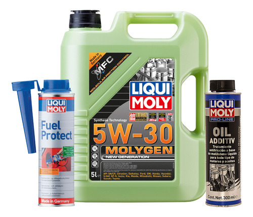 Fuel Protect Pro Line Oil Additiv 5w30 Molygen Liqui Moly