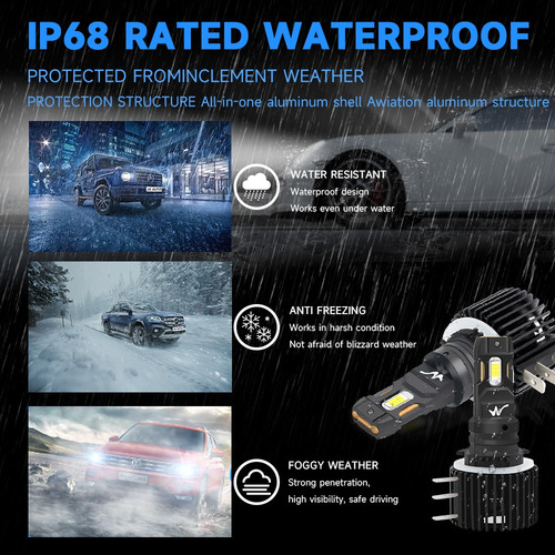 H15 Led 28000 Lumen Audi A3 A5 A6 Q7 / Sosegur