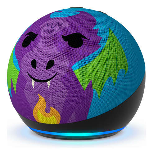 Altavoz Inteligente Alexa Echodot  - Para Niños Fire Dragon