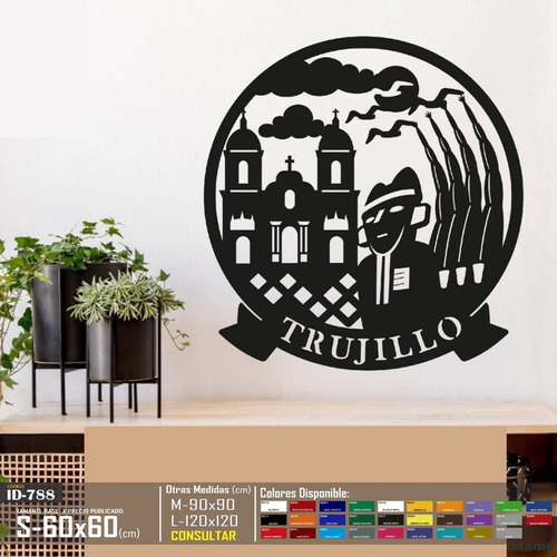 Vinilos Decorativos Peru Provincia Trujillo Stickers