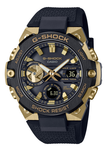 Reloj G-shock Gst-b400gb-1a9 Resina/acero Hombre Dorado