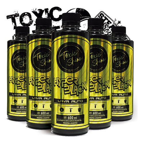 Toxic Shine | Hyper Black | Shampoo Ph Neutro | Detailing