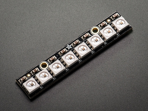 Adafruit - Barra Neopixel Stick - 8 X Leds 5050 Rgb Ws2812