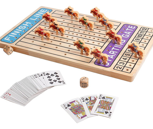 Juego De Mesa De Carreras De Caballos