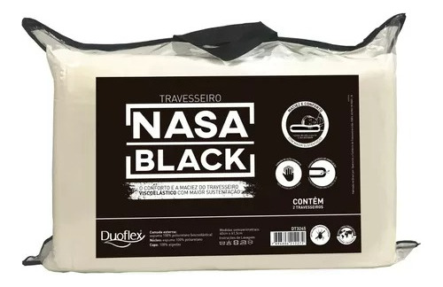 Almohada Vicoelastica Nasa Black