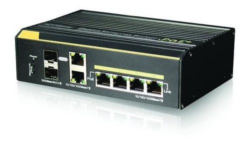 Switch Cctv 4 Puertos Ethernet Hi-poe Cygnus (cy-s2004-240)