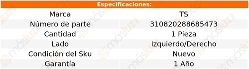 Set 2 Terminales Interiores Renault Clio 02-10 Ts