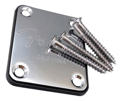 Placa De Cuello De Guitarra Eléctrica Fix T-ele T-elecaster