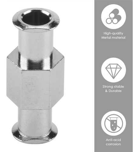 Acoplador Luer, Conector De Jeringa, 10 Piezas, Juntas Doble