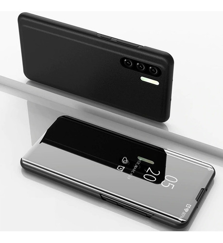 Flip Cover + Vidrio Templado 3d Huawei P30 Pro