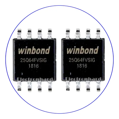 Set X 2 Unidades 25q64fvsig W25q64fvsig 25q64 W25q64 Spi 3v