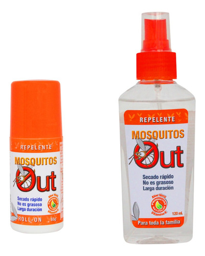 Repelente Mosquitos 65g + 120ml - mL a $133