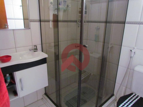 Imagem 7 de 12 de Apartamento Com 1 Dormitório À Venda, 49 M² Por R$ 190.000 - Vila Guilhermina - Praia Grande/sp - Ap3426
