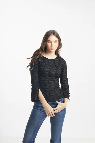 Blusas largas online abiertas adelante