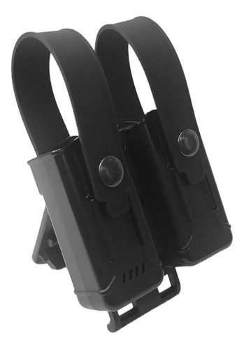 Imagen 5 de 10 de Porta Cargador Doble Polimero Boer Tapa Universal Rotativo