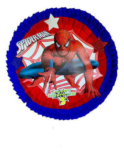 Piñata Tambor Personalizada De Spiderman