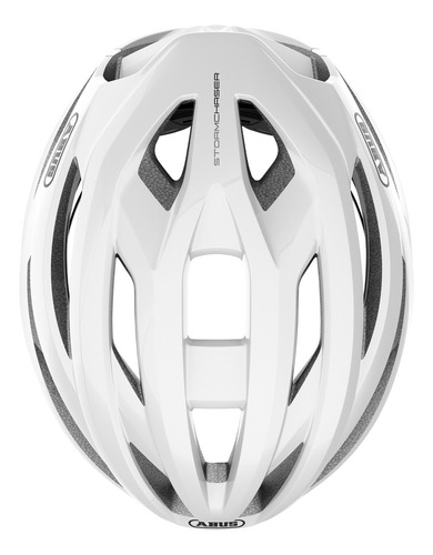 Casco Para Ciclismo Abus Stormchaser Color Polar White Talla L 59-61 Cm