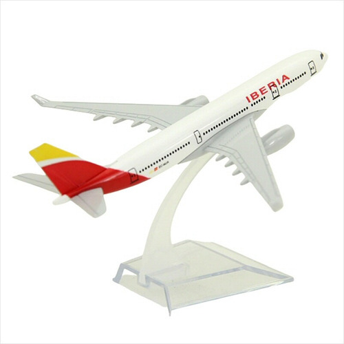 Imagen 2 de 5 de Iberia A330-200 Airbus, Avión A Escala 1:400, 100% Metálico